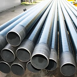 Предизолированные трубы в ВУС изоляции